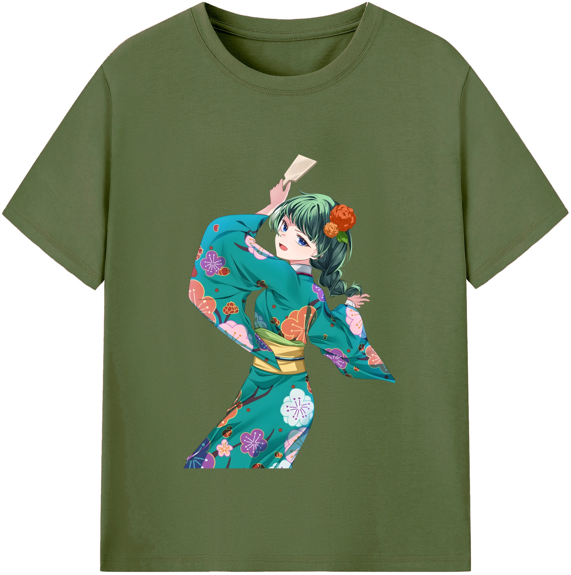 （画像用） 薬屋のひとりごと The Apothecary Diaries 綿100％半袖Tシャツ（フロントプリント）